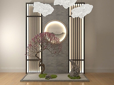 现代景观墙