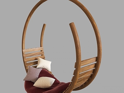 现代休闲圆形吊椅