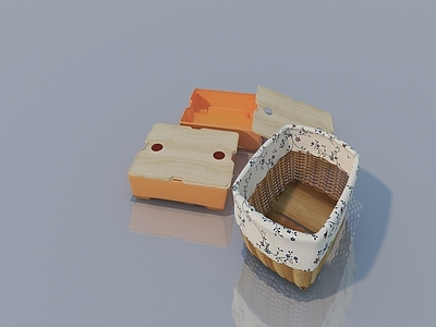 现代单人沙发 豆腐块沙发