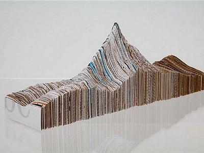 现代其他展厅 沙盘地形鸟瞰展台