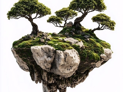 现代其他展厅 沙盘地形鸟瞰展台