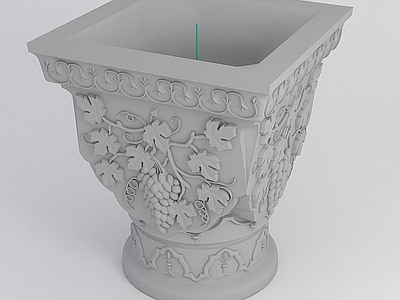 现代其他景观小品 园林小品