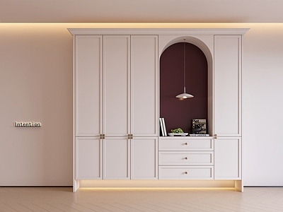法式鞋柜 定制柜子