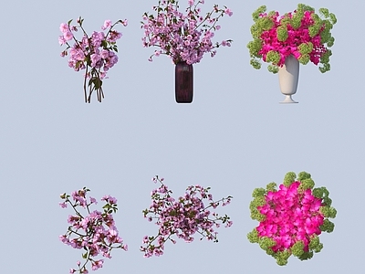 花草组合 花卉 花艺摆件