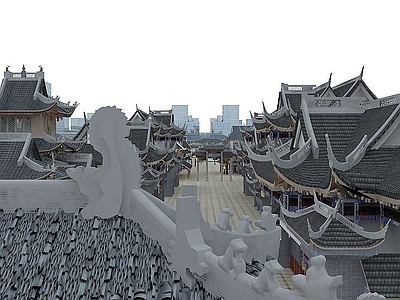 现代古建