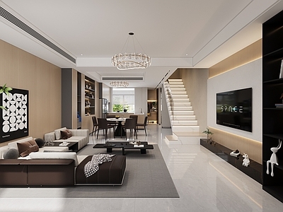 现代公寓 复式公寓 一字型公寓