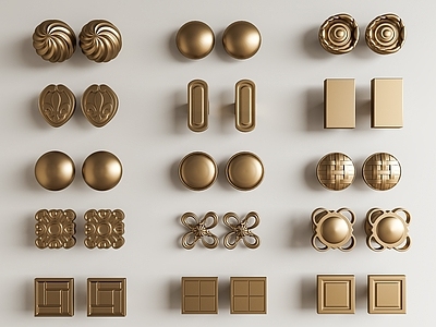 法式中古拉手 柜门拉手 柜门把手 金属拉手 抽屉拉手 中古风拉手