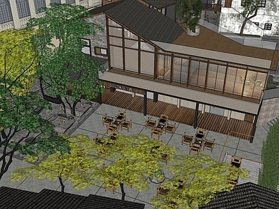 现代商业景观 商业城市更新景观 示范区景观