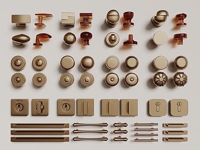 法式欧式拉手 法式中古拉手 圆形拉手 金属雕花拉手 水晶拉手 柜门拉手