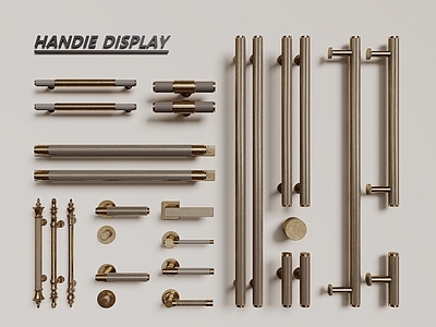 现代轻奢拉手 现代五金门把手 金属拉手 门拉手 长门把手 柜门拉手