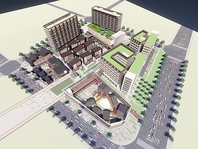 现代酒店建筑 公寓