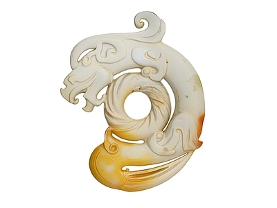 中式新中式挂件 玉器 玉佩 珠宝 首饰 文物