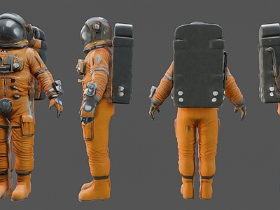 现代摆件组合 宇航员太空服 宇航员手办玩具 太空员宇航服 飞行员服装 宇航员头盔