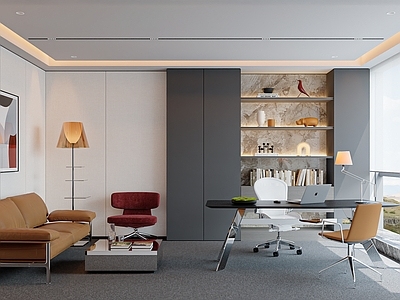 现代经理办公室 经理室 老板办公室 总经理室 老总室