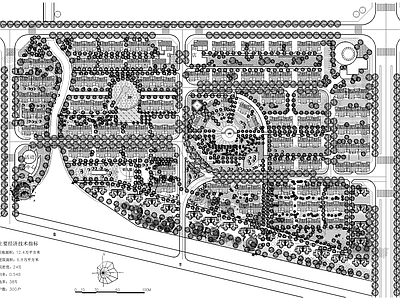 居住区规划 总平面图 乡村住宅振兴改造 施工图