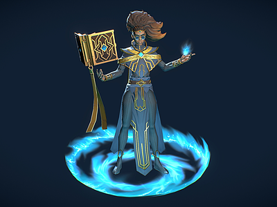 虚拟人物 魔法师 女巫师 咒术师 巫师角色 妖术师