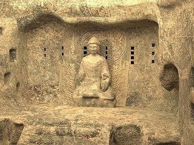 现代石窟峡谷