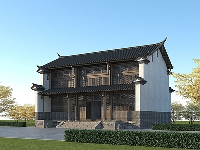 现代古建寺庙