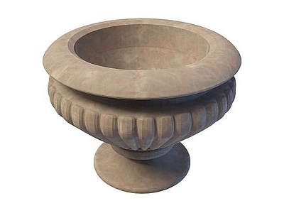 现代其他景观小品 花盆