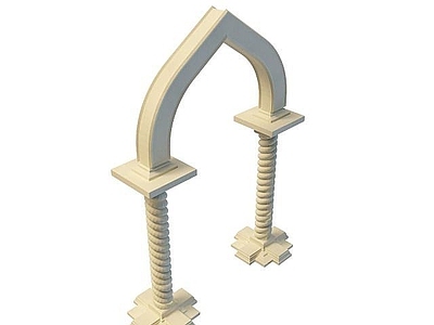 现代其他景观小品 园林小品