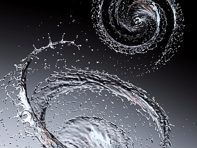 其他生活用品 旋涡水 水 水滴水渍 水龙卷