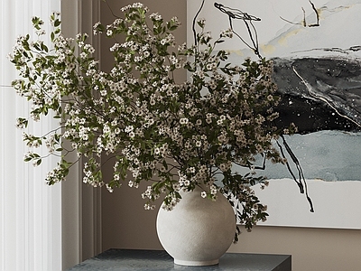 现代花艺 花卉摆件 鲜花 花卉花艺 花瓶摆件 装饰画