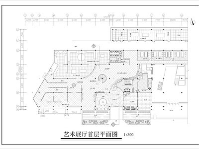 现代其他工装空间 艺术展厅展馆展示 雕塑岩石展览 服装店婚纱店奶茶 纪念馆科技馆能源 文物历史乡村展示 施工图