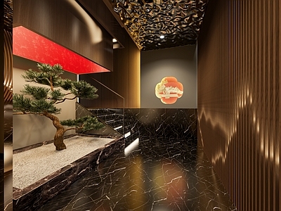 新中式轻奢足浴店 会所工装足疗商业 施工图