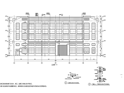 现代医院建筑 卫生院乡镇 共富丙类车间 施工图