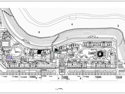 现代庭院 大汉腾龙府土建施 施工图