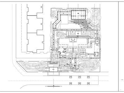 现代庭院 高端生态居住区 景 施工图
