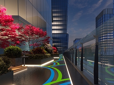 现代商业街 商业街