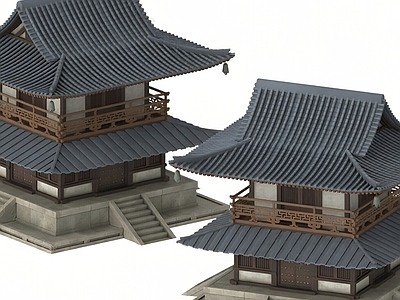 日式古建筑 日式古建 古建 古建筑 古代阁楼 古代建筑