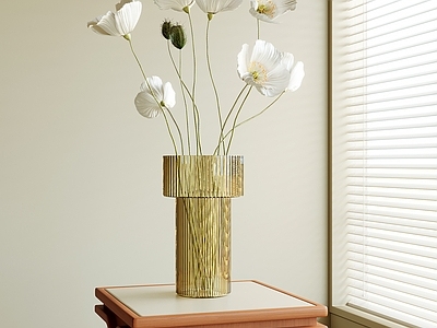 现代中古花艺 中古风花瓶花艺
