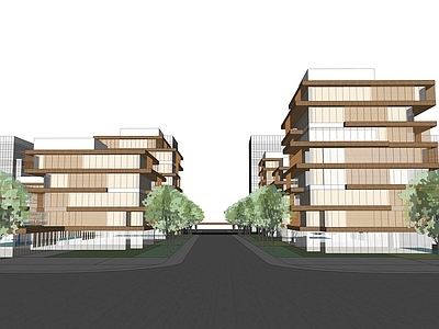 现代其他工业建筑 工业产业园