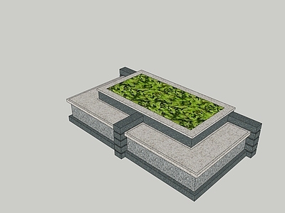 现代景观座椅 花池座椅
