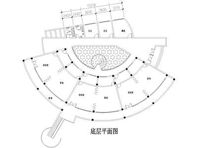 幼儿园建筑 二层托儿所 活动室卧室办公室 施工图