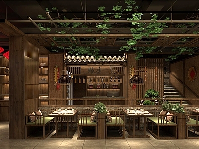 中式中餐厅 中餐馆 民俗餐厅 家常菜馆 土菜馆