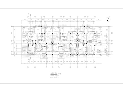 新中式中古民宿建筑 民宿建 施工图