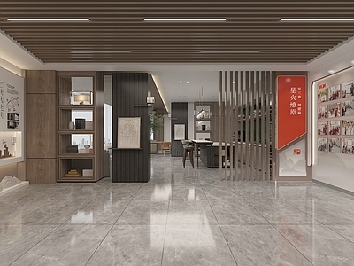 新中式其他公共空间 展厅