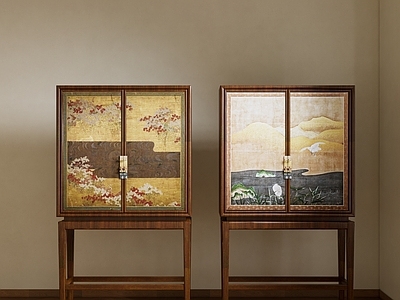 新中式中古斗柜 五斗柜