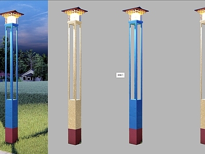 现代新中式景观灯 新藏式灯 路灯 西藏庭院灯 景观灯