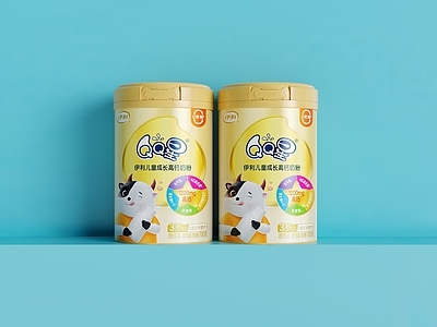 现代母婴店 牛奶奶粉罐 QQ星奶粉 儿童奶粉