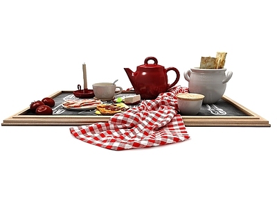 现代麻将桌 现代风格茶具