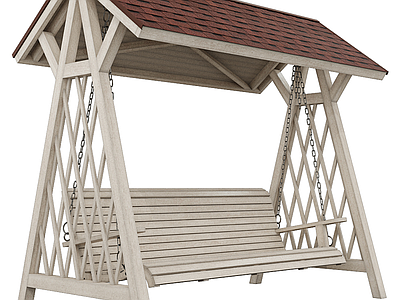 美式简约秋千椅 花园秋千椅 户外椅