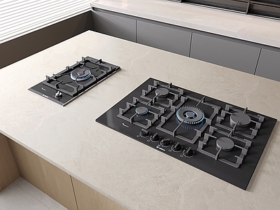 灶台 灶台 燃气灶 五头