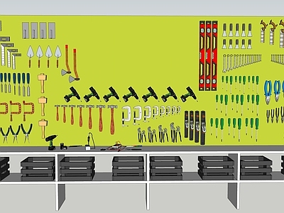 工具 车间工具墙
