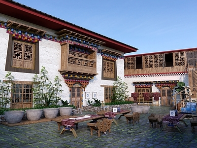 现代风格建筑 藏式建筑 少数民族建筑 彝族建筑 乡村建筑 风格建筑