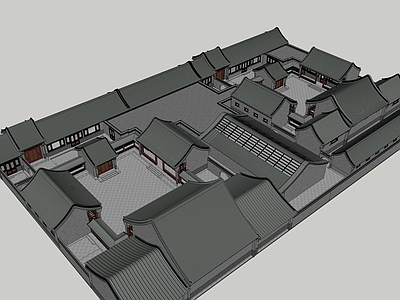 中式四合院 四合院