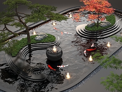 现代水景 现代水景观